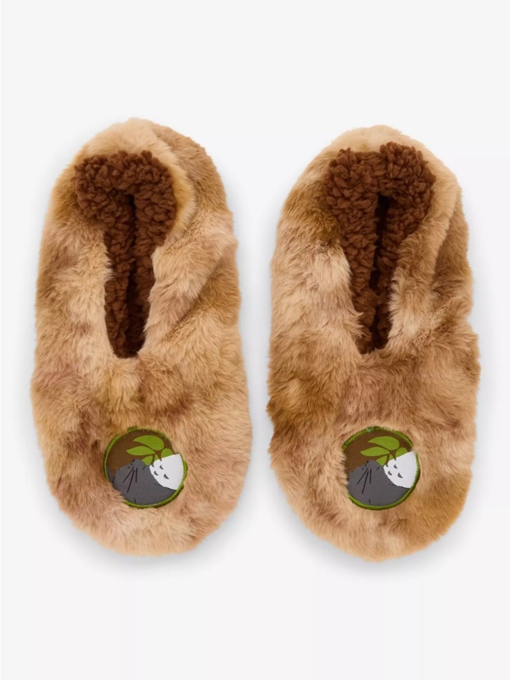 Studio Ghibli® My Neighbor Totoro Brown Cozy Slipper Socks